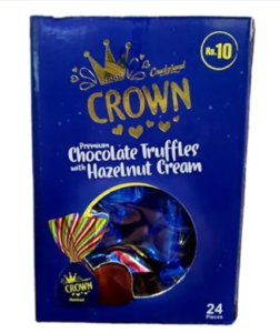 9. Crown Chocolate With Hazelnut Cream (24 PCS BOX)