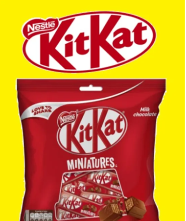 5. Kit Kat Miniature Pouch 84 g