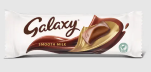 4. Galaxy Smooth Hazelnut Chocolate Bar