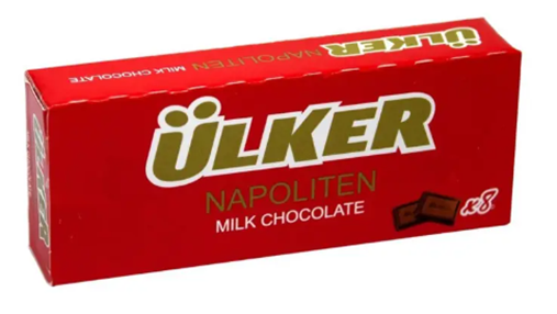 3. Ulker Napoliten Milk Chocolate