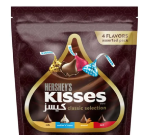 10.  HERSHEY'S Kisses Milk Chocolate