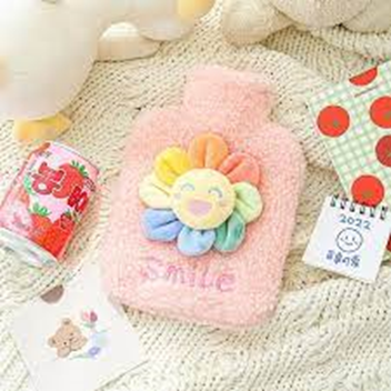 1. PinkPops.pk Plush Flower Hot Water Bottle