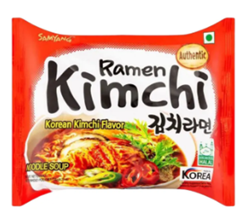 6. Samyang Kimchi Ramen Noodles