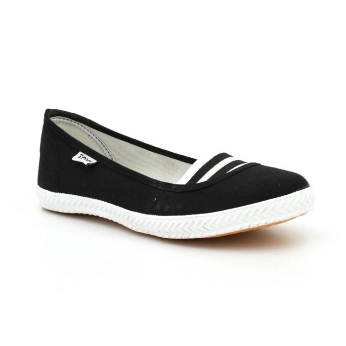 Black Striped Sneakers