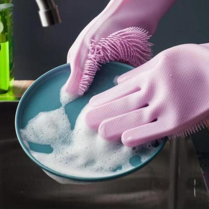  Textured Wash Gloves 